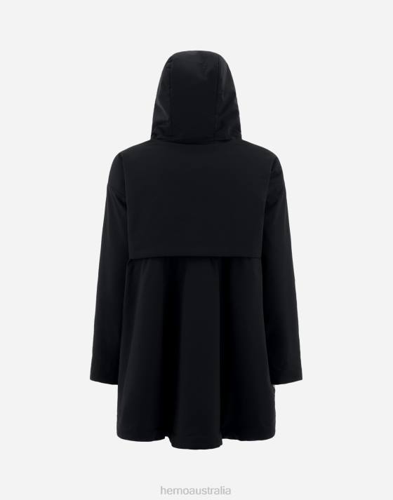 A-LINE JACKET IN KEYSTONE Herno Women Black 2L0H132 Outerwear