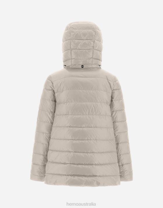 A-SHAPE JACKET IN NYLON ULTRALIGHT Herno Kids Chantilly 2L0H863 Outerwear