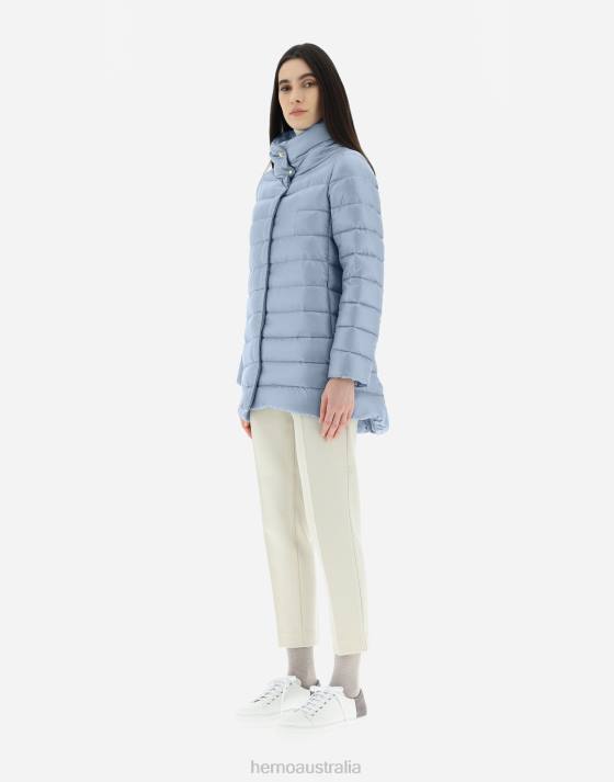 AMELIA Herno Women Light Blue 2L0H42 Outerwear