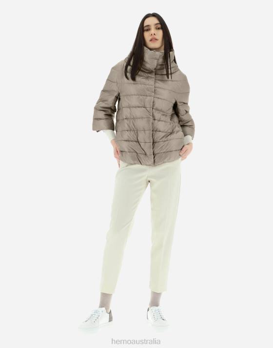 AMINTA Herno Women Dove Grey 2L0H258 Outerwear