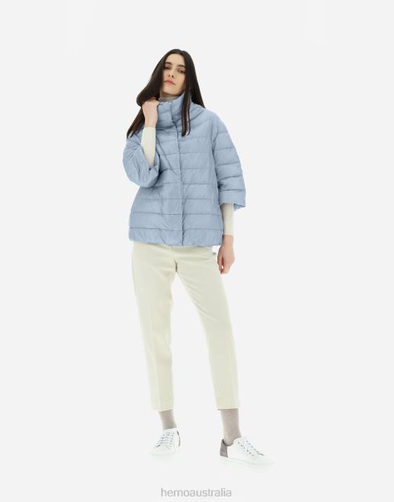 AMINTA Herno Women Light Blue 2L0H173 Outerwear