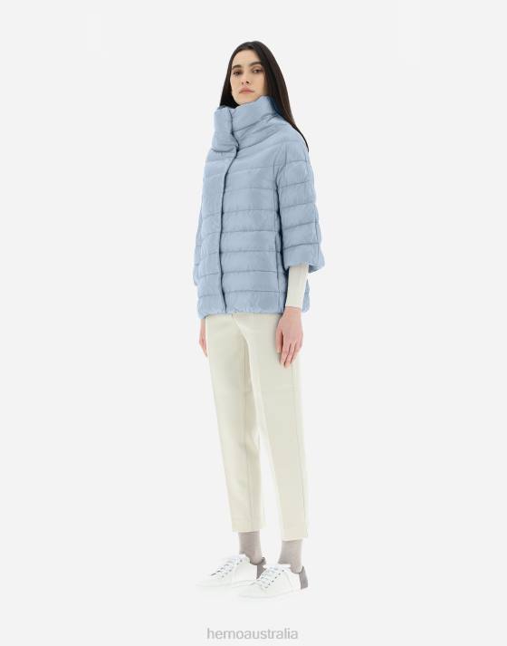 AMINTA Herno Women Light Blue 2L0H173 Outerwear