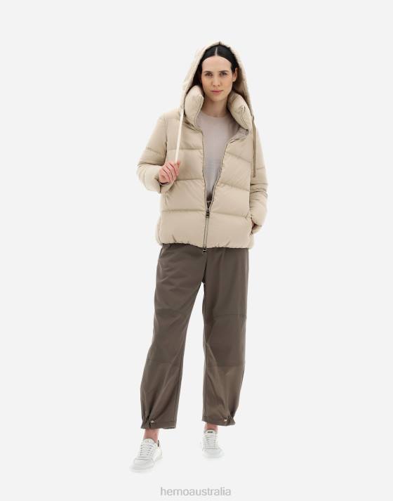 ARENDELLE CAPE Herno Women Light Beige 2L0H219 Outerwear