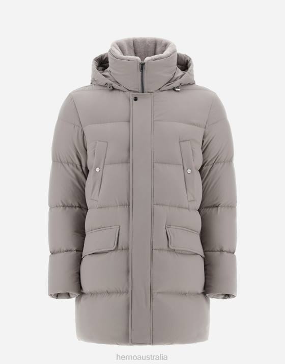 ARENDELLE PARKA Herno Men Dove Grey 2L0H736 Outerwear