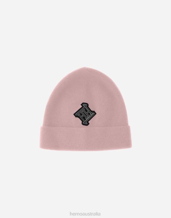 BEANIE IN BERLAN06 Herno Kids Light Pink 2L0H852 Accessories