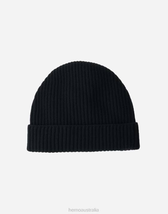 BEANIE IN NYLON ULTRALIGHT Herno Kids Black 2L0H838 Accessories