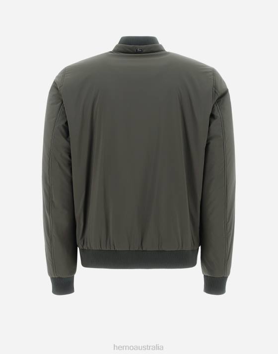 BOMBER JACKET IN NUAGE Herno Men Military 2L0H811 Outerwear