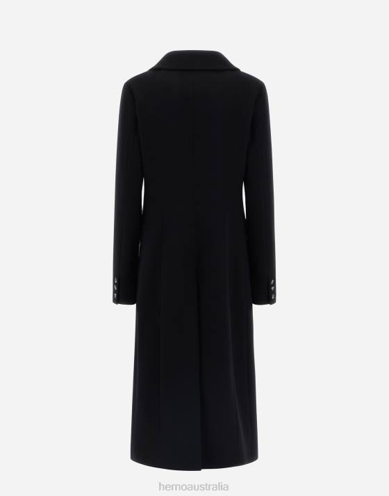 CASHMERE COAT Herno Women Black 2L0H266 Outerwear