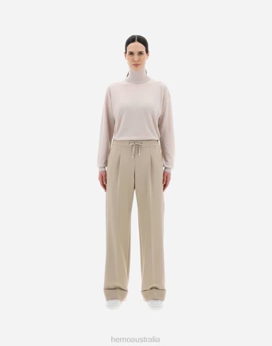 CLASSY TROUSERS Herno Women Chantilly 2L0H210 Clothing