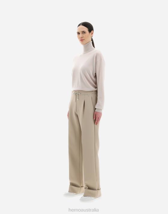 CLASSY TROUSERS Herno Women Chantilly 2L0H210 Clothing