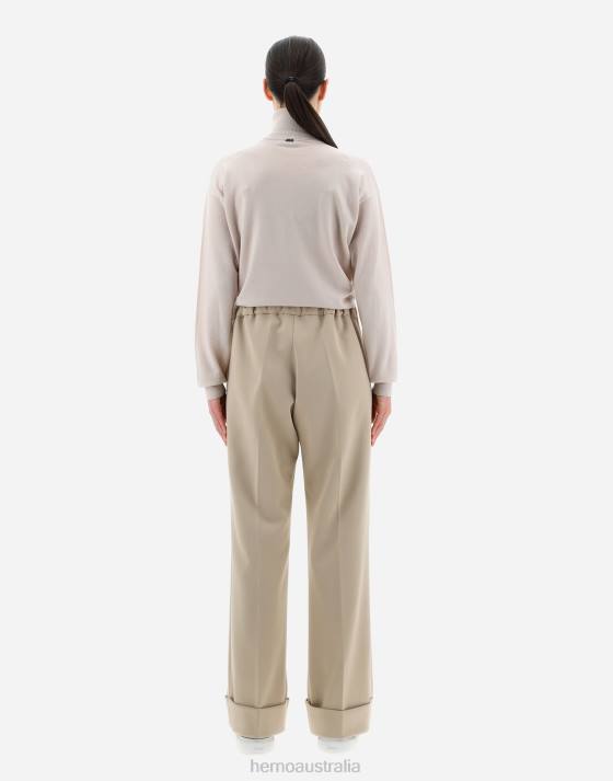 CLASSY TROUSERS Herno Women Chantilly 2L0H210 Clothing