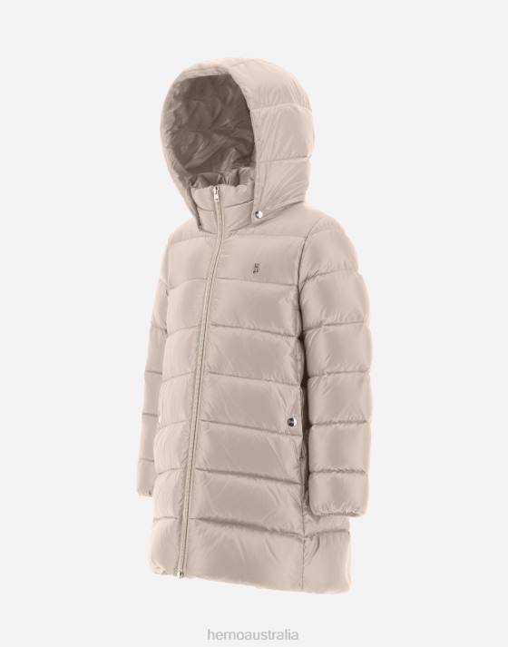 COAT IN NYLON ULTRALIGHT Herno Kids Chantilly 2L0H859 Outerwear