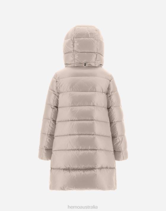 COAT IN NYLON ULTRALIGHT Herno Kids Chantilly 2L0H859 Outerwear