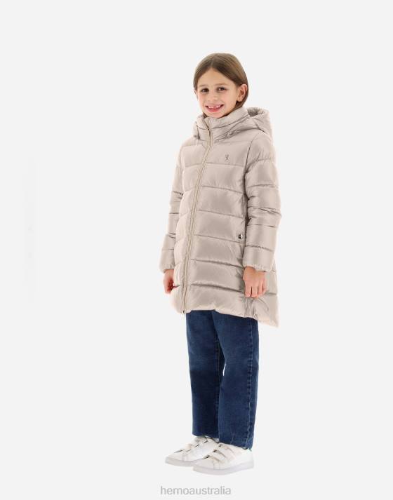 COAT IN NYLON ULTRALIGHT Herno Kids Chantilly 2L0H859 Outerwear