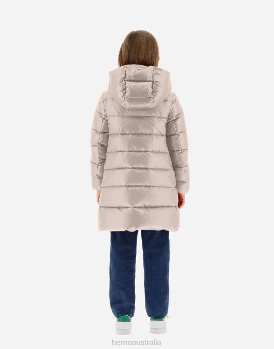 COAT IN NYLON ULTRALIGHT Herno Kids Chantilly 2L0H859 Outerwear