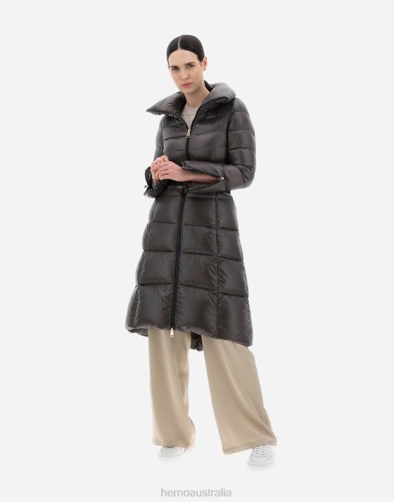 COAT IN NYLON ULTRALIGHT Herno Women Grey 2L0H96 Outerwear