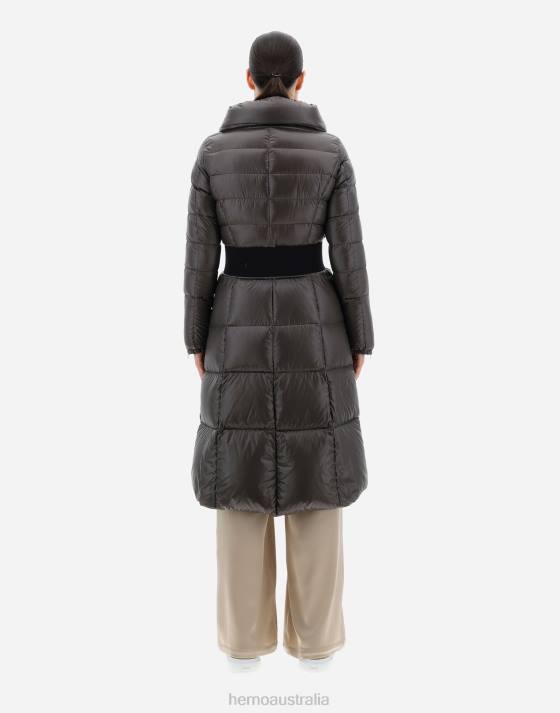 COAT IN NYLON ULTRALIGHT Herno Women Grey 2L0H96 Outerwear