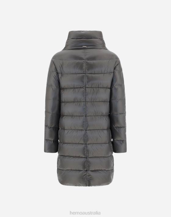 DORA Herno Women Grey 2L0H231 Outerwear