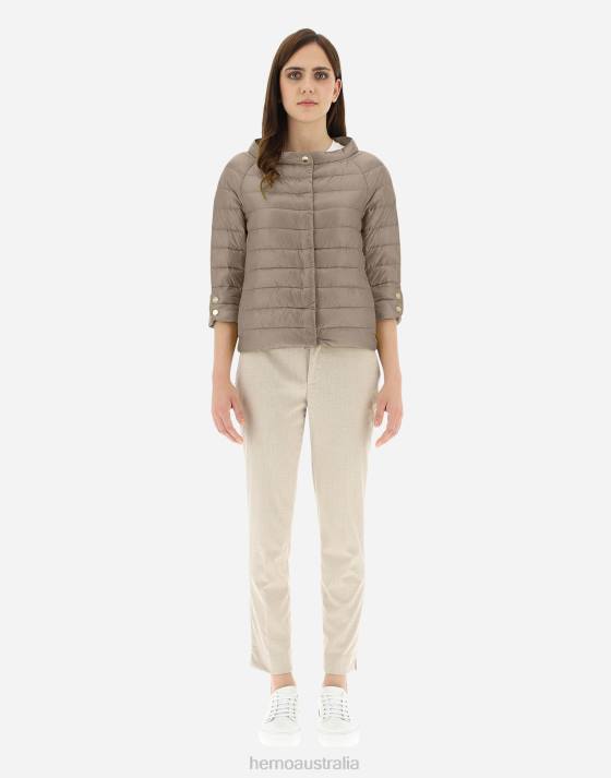 ELSA Herno Women Light dove grey 2L0H483 Outerwear