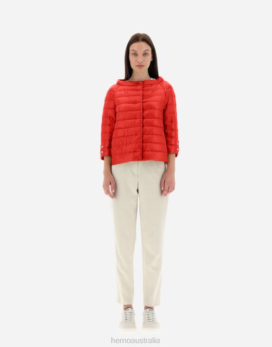 ELSA Herno Women Red 2L0H495 Outerwear