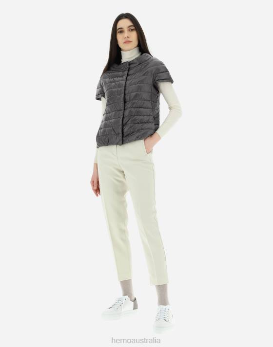 EMILIA Herno Women Grey 2L0H128 Outerwear