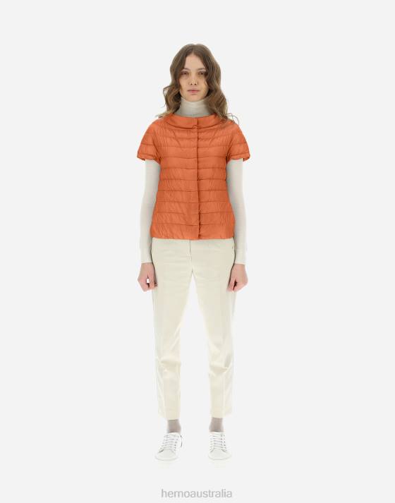 EMILIA Herno Women Orange 2L0H60 Outerwear