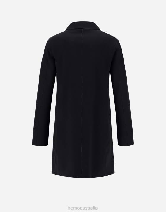 FIRST-ACT COAT Herno Women Black 2L0H475 Outerwear