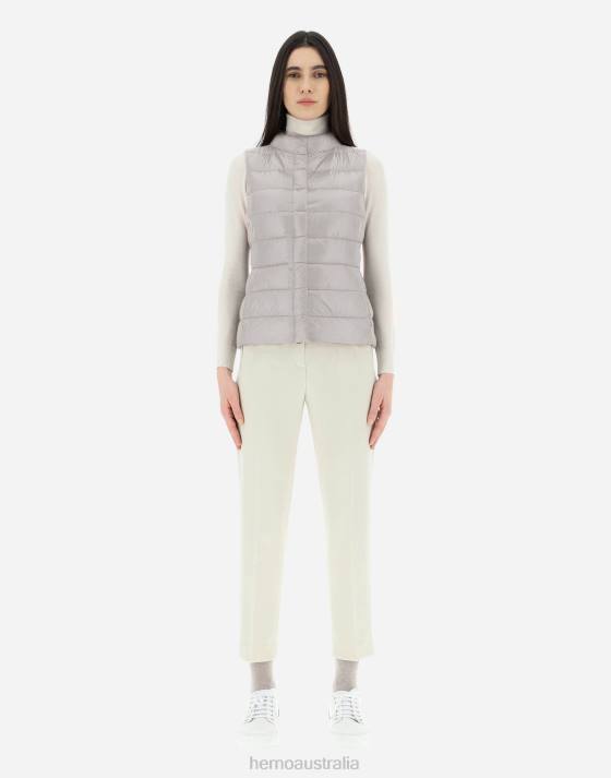 GIULIA Herno Women Grey Pearl 2L0H169 Outerwear