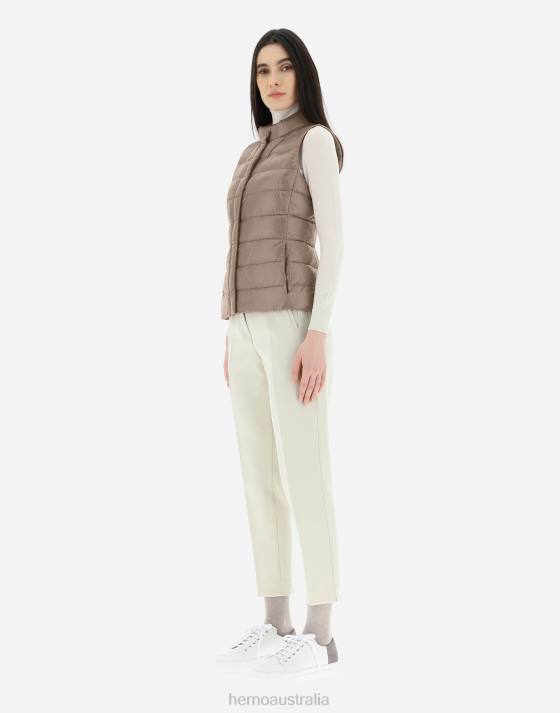 GIULIA Herno Women Light dove gray 2L0H260 Outerwear