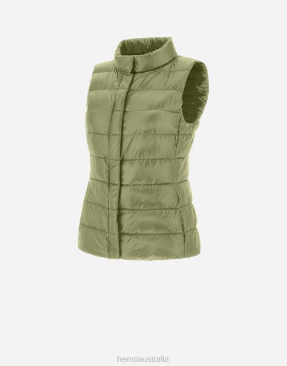 GIULIA Herno Women Olive Green 2L0H348 Outerwear