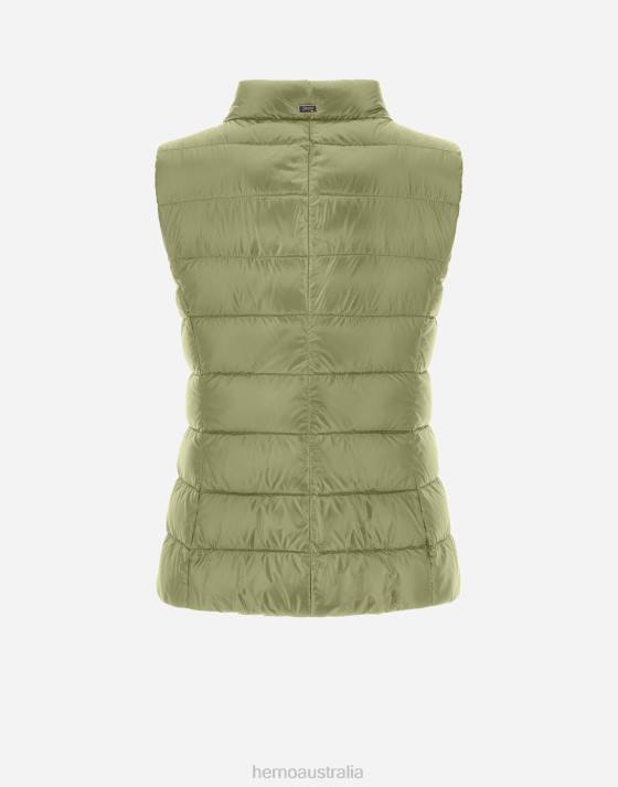 GIULIA Herno Women Olive Green 2L0H348 Outerwear