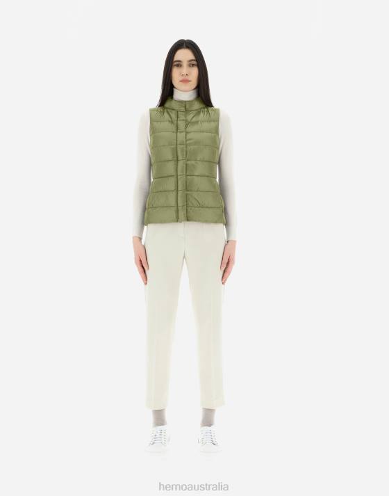 GIULIA Herno Women Olive Green 2L0H348 Outerwear