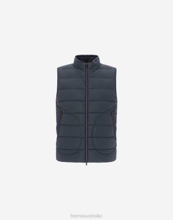 IL GILET Herno Men Blue 2L0H532 Outerwear