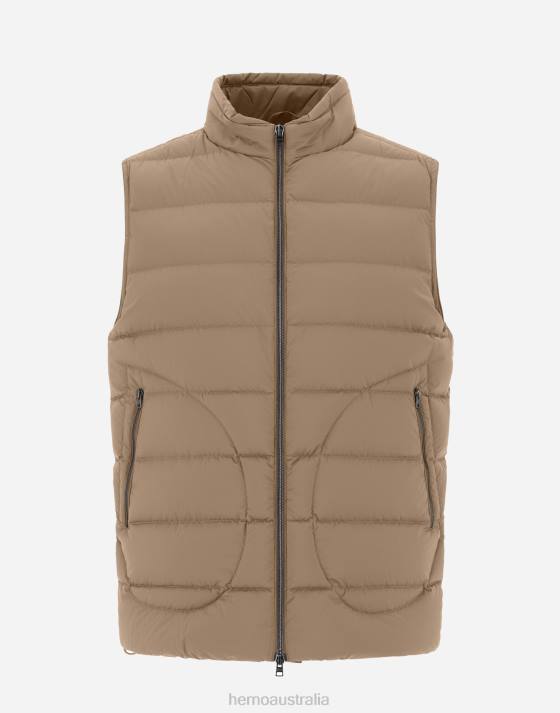 IL GILET Herno Men Camel 2L0H702 Outerwear