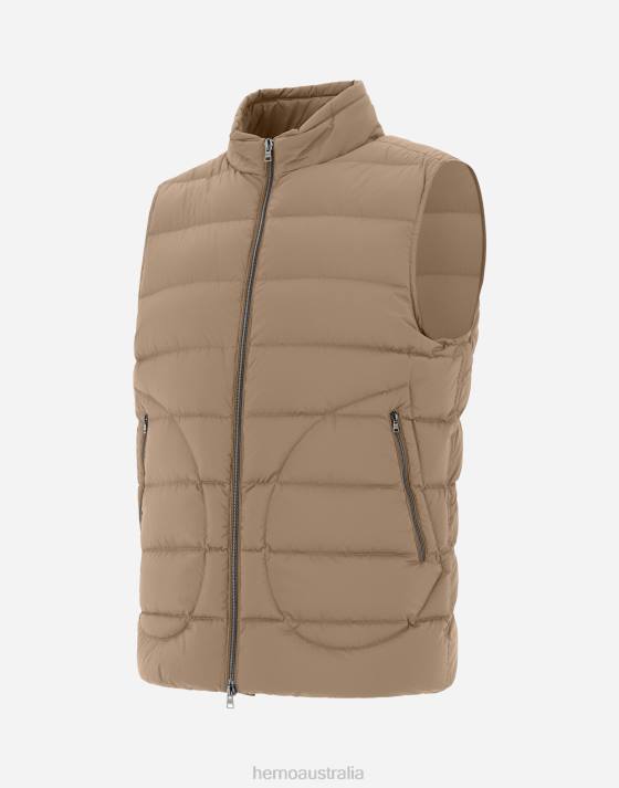 IL GILET Herno Men Camel 2L0H702 Outerwear