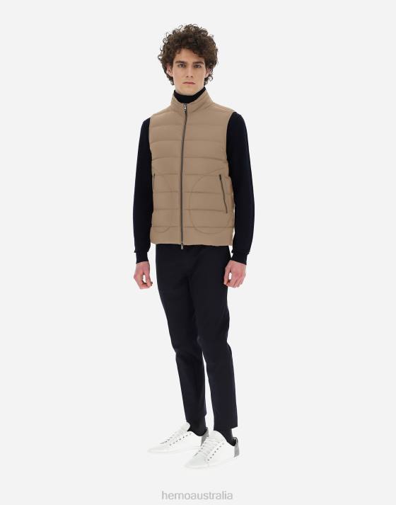 IL GILET Herno Men Camel 2L0H702 Outerwear