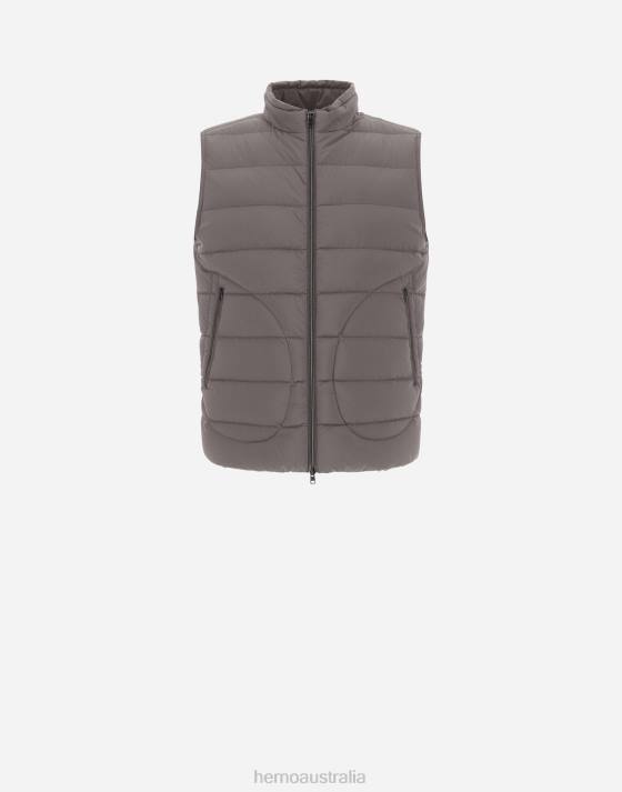 IL GILET Herno Men Dark Taupe 2L0H724 Outerwear