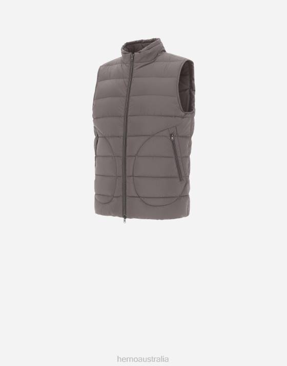 IL GILET Herno Men Dark Taupe 2L0H724 Outerwear