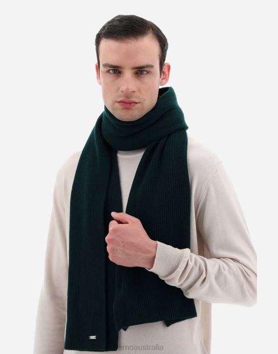 INFINITY BASIC SCARF Herno Men College green 2L0H675 Accessories