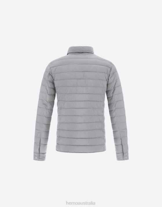 LA CAMICIA Herno Men Grey 2L0H779 Outerwear