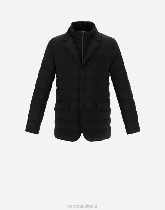 LA GIACCA Herno Men Black 2L0H625 Outerwear