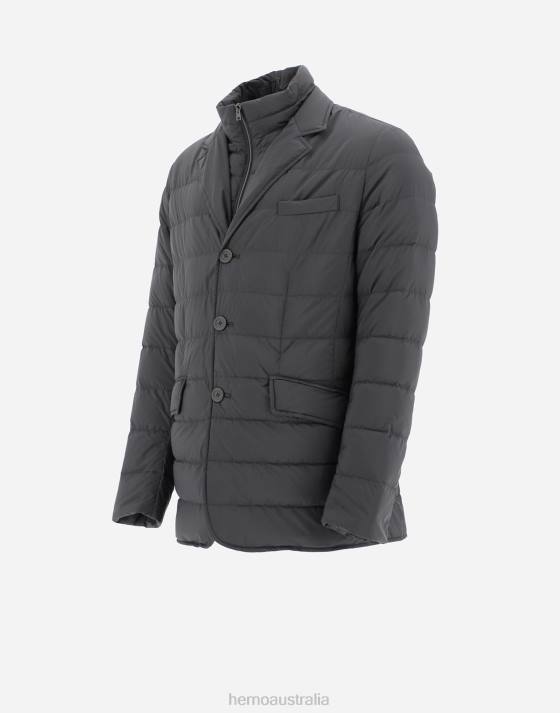 LA GIACCA Herno Men Grey 2L0H560 Outerwear