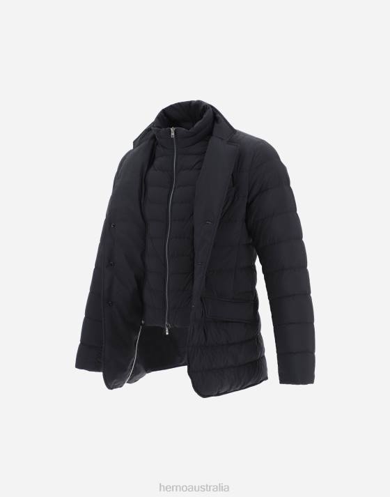 LA GIACCA Herno Men Navy 2L0H555 Outerwear