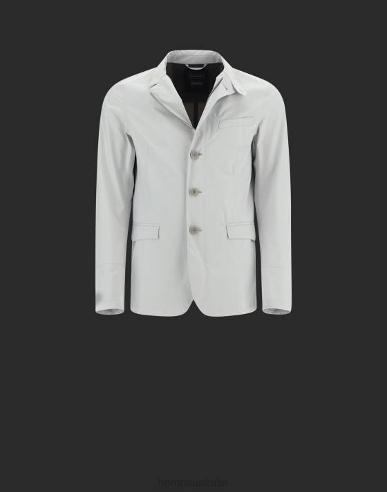 LAMINAR BLAZER Herno Men White 2L0H789 Outerwear