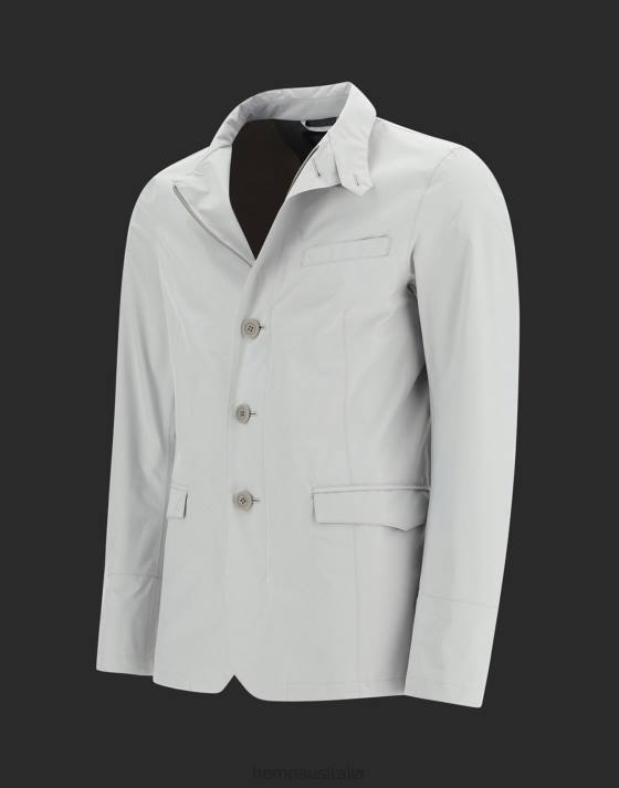 LAMINAR BLAZER Herno Men White 2L0H789 Outerwear