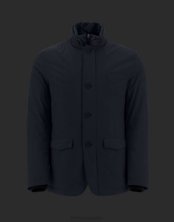 LAMINAR BLAZER IN GORE-TEX Herno Men Dark Blue 2L0H542 Outerwear