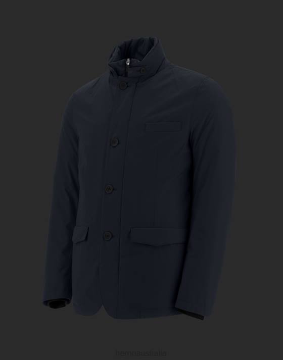 LAMINAR BLAZER IN GORE-TEX Herno Men Dark Blue 2L0H542 Outerwear