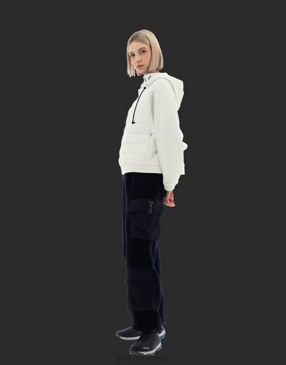 LAMINAR CARDIGAN IN TECHNO SOFT SWEATER AND GORE-TEX INFINIUM WINDSTOPPER Herno Women Ice 2L0H361 Clothing