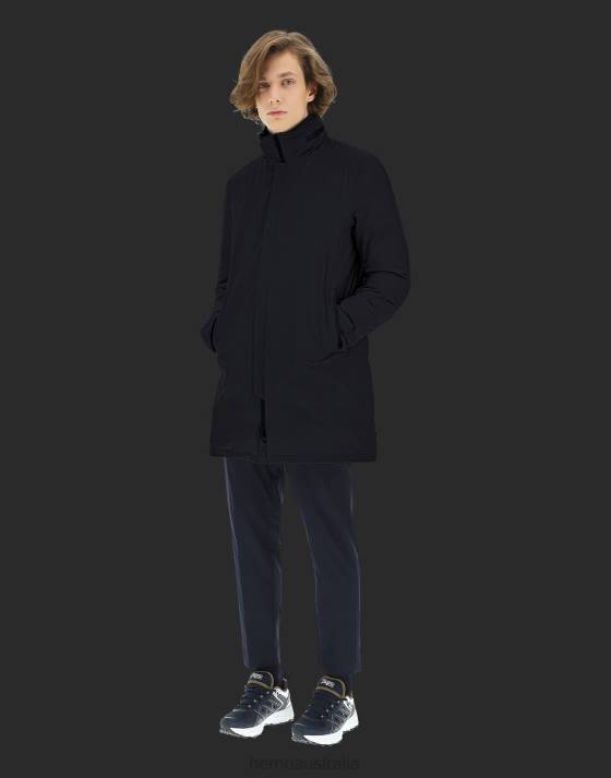 LAMINAR GORE-TEX 2LAYER COAT Herno Men Black 2L0H693 Outerwear