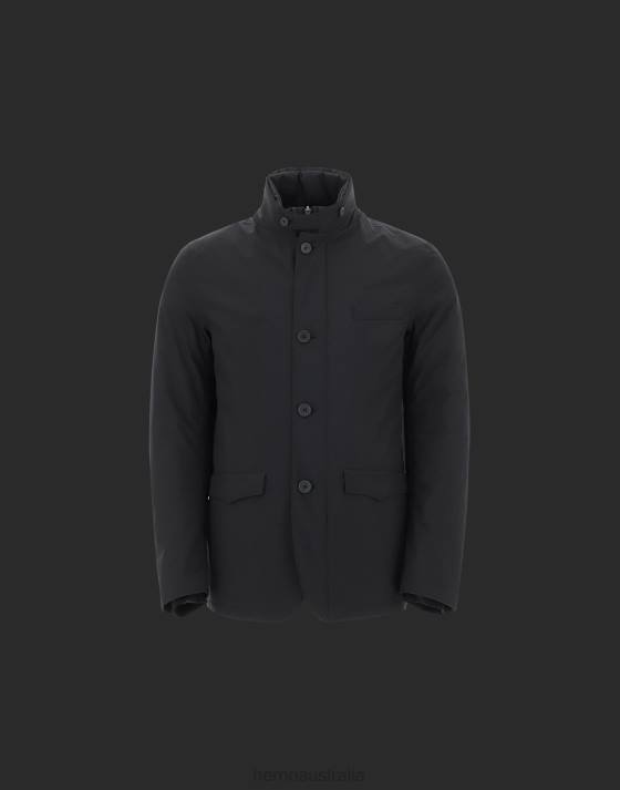 LAMINAR GORE-TEX 2LAYER COAT Herno Men Black 2L0H719 Outerwear